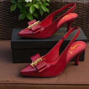 YSL Inspired Slingback Heels Providing Elegant Style