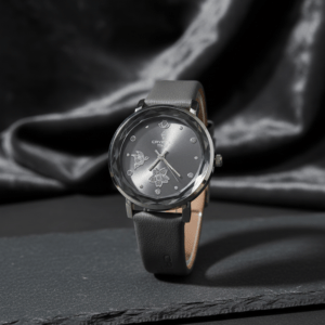 Crystal Time Womens Strap Watch With Crystal