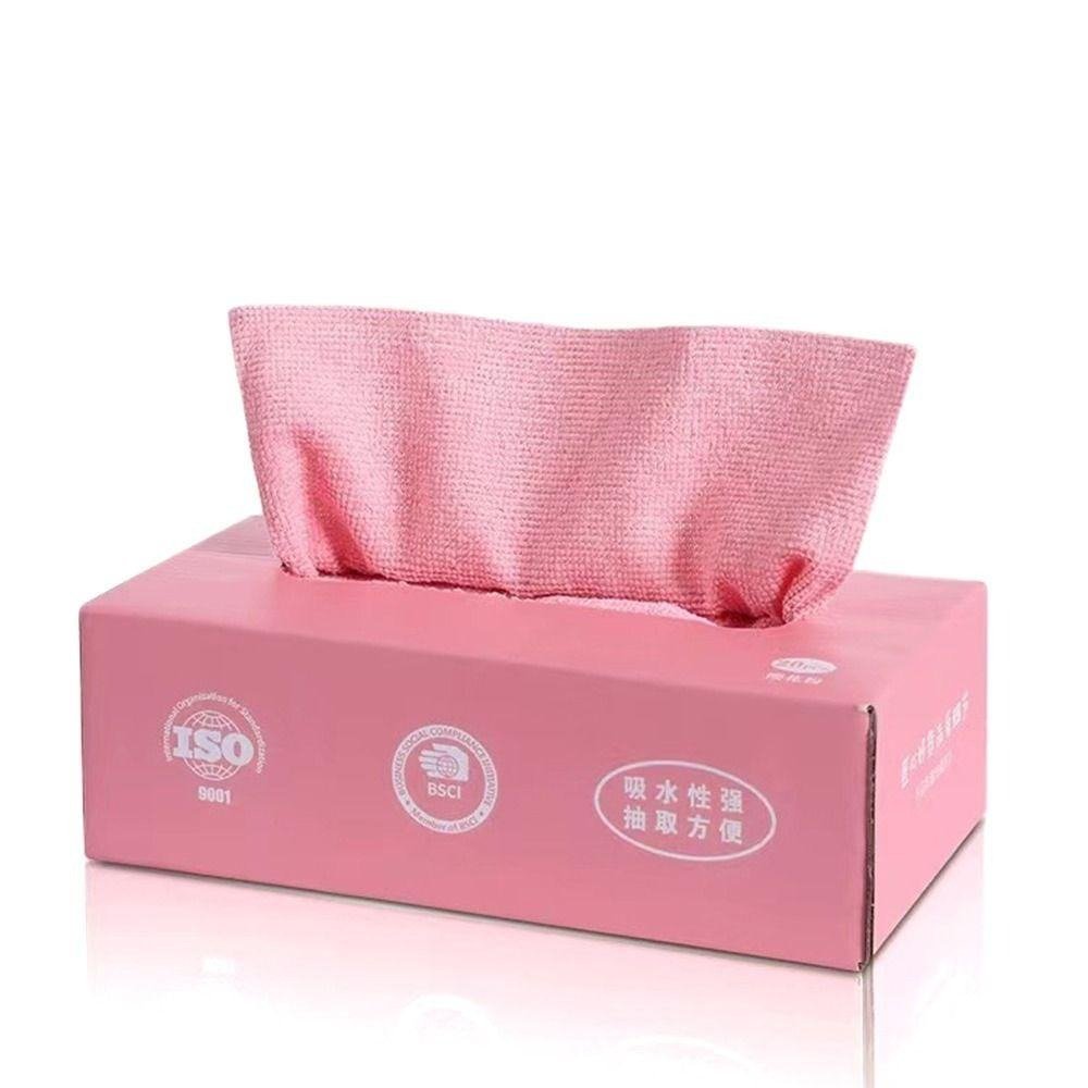 Microfiber Towel Reusable Pack of 20 Pcs Box