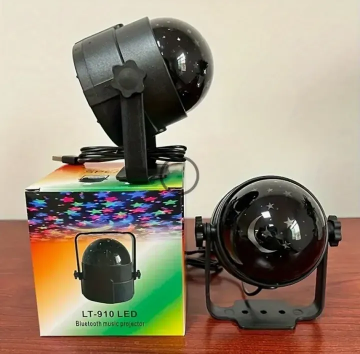 LT 910 LED Bluetooth Music Projector Providing Bright Visuals