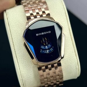 Stylish Mens Quartz Watch With Chain Strap Elegant