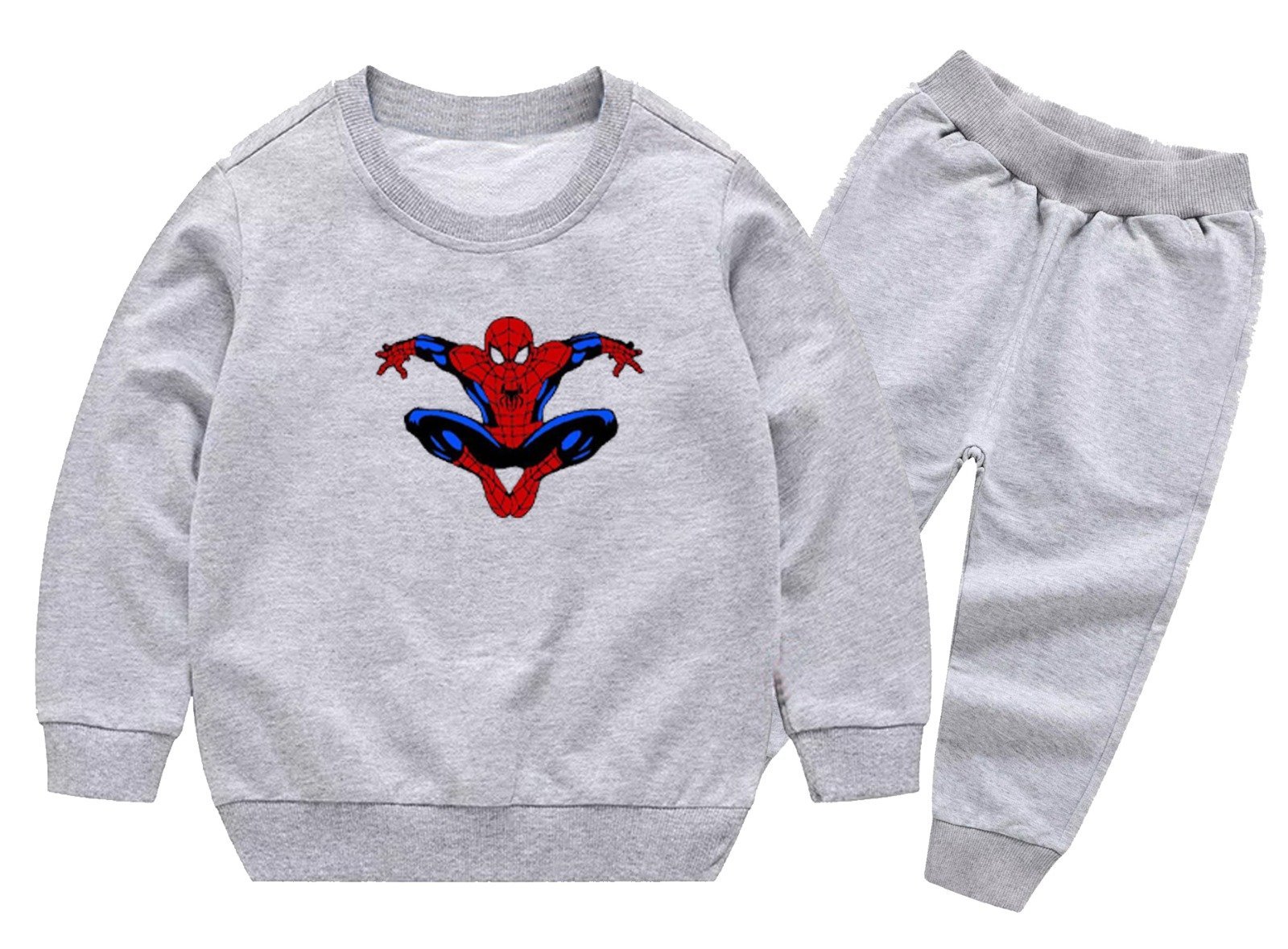 Kids Fleece Tracksuit | Sweatshirt & Pajama Set for Baby Boys