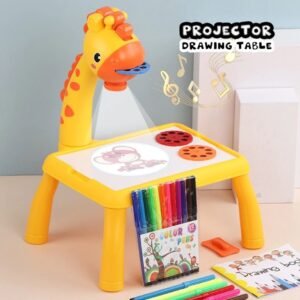 Giraffe Small Size Art Drawing Board Leds Projector Light