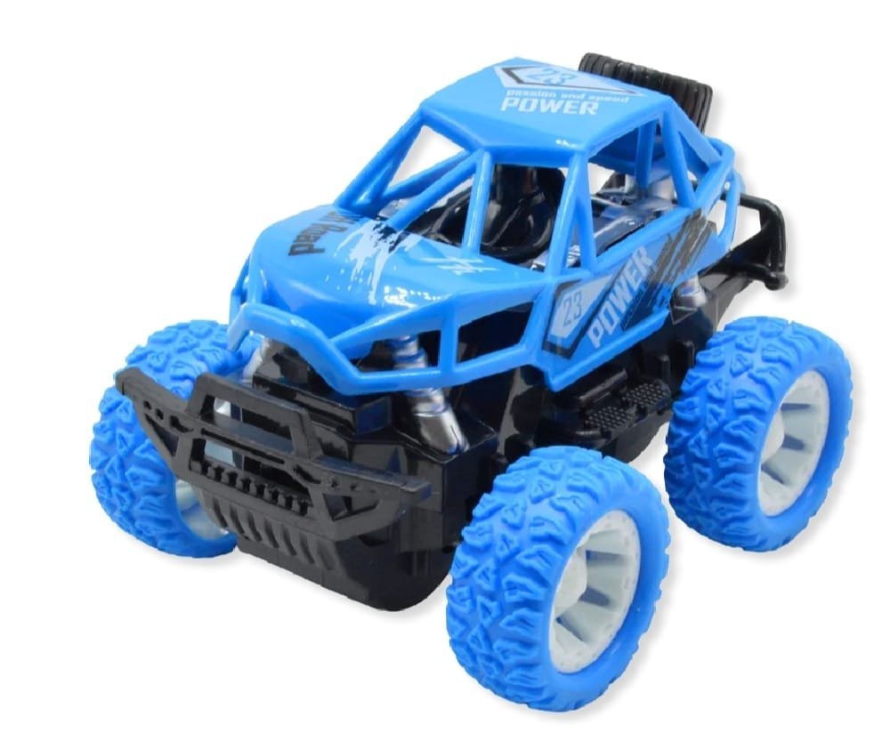 Monster Truck Toys Friction Push & Go High Speed Friction Vehicles for Kids