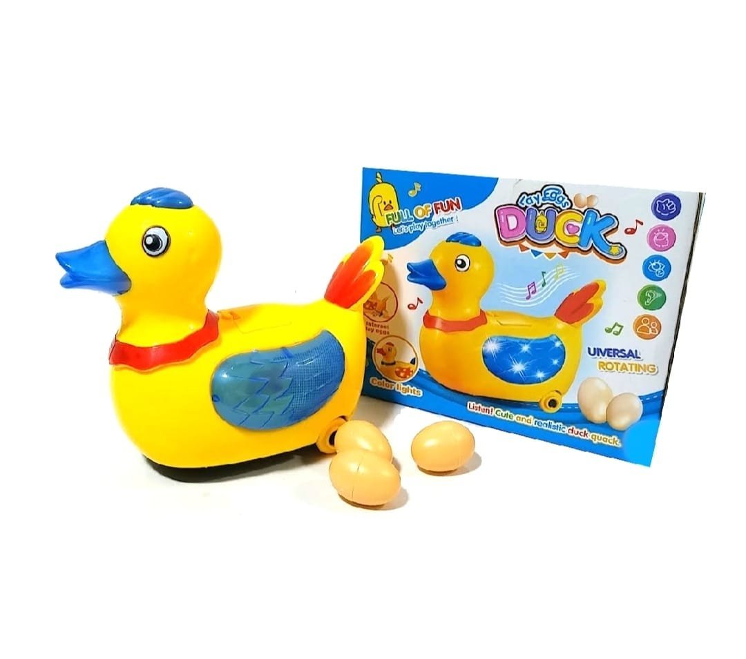 Musical Electric Lay Eggs Duck Toys For Kids and Boys