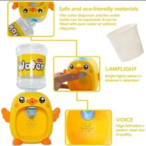 Mini Duck Water Dispenser Toy Drinking Fountain