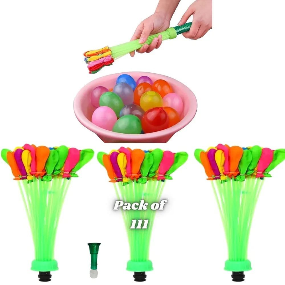 Self-Sealing Water Balloons – 111 Pcs