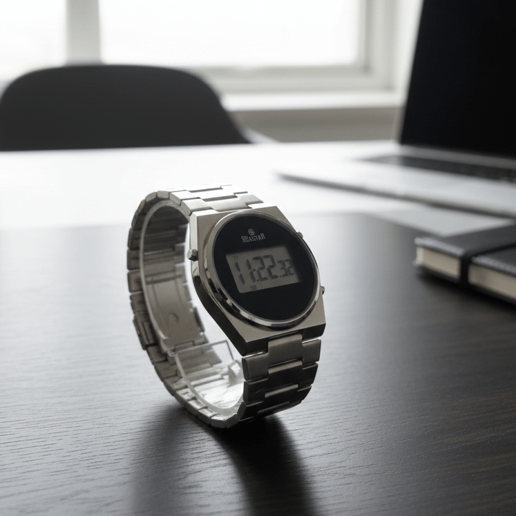 Seastar Stainless Steel Digital Watch Providing Durable Quality - Image 2