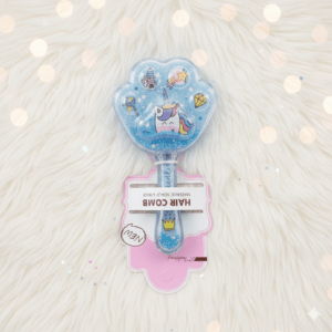 Magical Unicorn Paw-Shaped Glitter Hair Brush & Scalp Massager