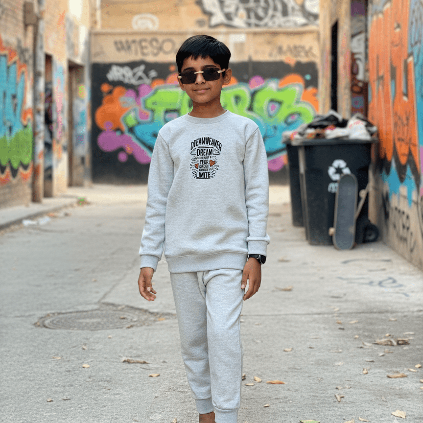 Winter Printed Tracksuits for Kids & Babies - Image 2