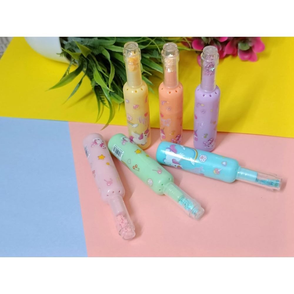 Pack of 6 Bottle Shaped Kromi Character Highlighters