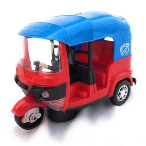 Musical Electric Tricycle Rickshaw Toy for Kids
